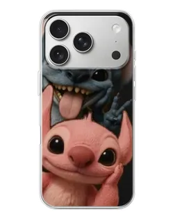 Чехол для iPhone 17 Pro с картинкой «Стич и Ангел» Чехол для iPhone 17 Pro с картинкой «Стич и Ангел»