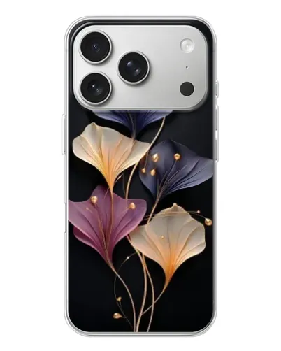 Чехол для iPhone 17 Pro с картинкой «Лиловые цветы грации» Чехол для iPhone 17 Pro с картинкой «Лиловые цветы грации»