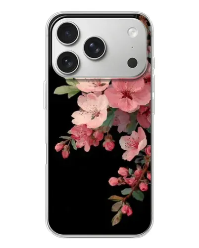 Чехол для iPhone 17 Pro с картинкой «Розовая ветка сакуры» Чехол для iPhone 17 Pro с картинкой «Розовая ветка сакуры»