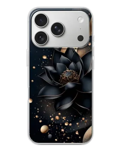 Чехол для iPhone 17 Pro с картинкой «Черный лотос» Чехол для iPhone 17 Pro с картинкой «Черный лотос»