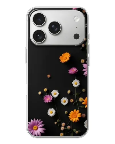 Чехол для iPhone 17 Pro с картинкой «Цветочная композиция» Чехол для iPhone 17 Pro с картинкой «Цветочная композиция»