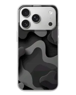Чохол для iPhone 17 Pro з картинкою «Темний абстрактний камуфляж» Чохол для iPhone 17 Pro з картинкою «Темний абстрактний камуфляж»
