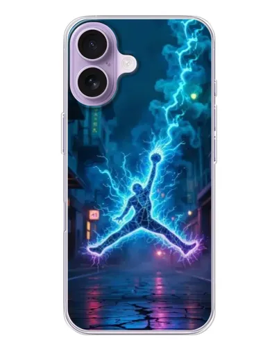 Чехол для iPhone 17 с картинкой «Jordan Gold Jumpman» Чехол для iPhone 17 с картинкой «Jordan Gold Jumpman»