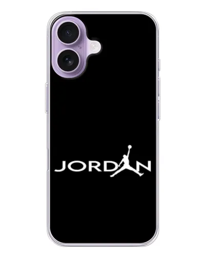 Чехол для iPhone 17 с картинкой «Jordan White Logo» Чехол для iPhone 17 с картинкой «Jordan White Logo»