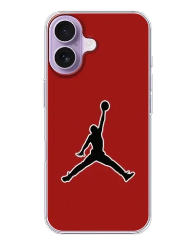 Чехол для iPhone 17 с картинкой «Jordan Red Back» Чехол для iPhone 17 с картинкой «Jordan Red Back»