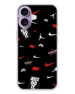 Чехол для iPhone 17 с картинкой «Nike Mix Pattern»