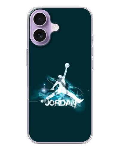 Чехол для iPhone 17 с картинкой «Jordan Blue Fire» Чехол для iPhone 17 с картинкой «Jordan Blue Fire»