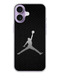 Чехол для iPhone 17 с картинкой «Jordan Dark Carbon»