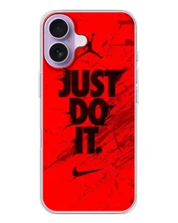 Чехол для iPhone 17 с картинкой «Nike Just Do It»