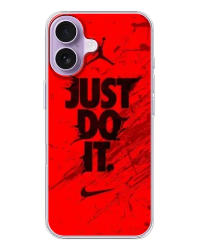 Чехол для iPhone 17 с картинкой «Nike Just Do It» Чехол для iPhone 17 с картинкой «Nike Just Do It»