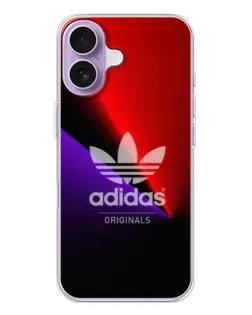 Чехол для iPhone 17 с картинкой «Adidas Red Neon» Чехол для iPhone 17 с картинкой «Adidas Red Neon»