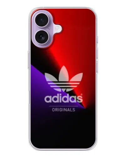 Чехол для iPhone 17 с картинкой «Adidas Red Neon» Чехол для iPhone 17 с картинкой «Adidas Red Neon»