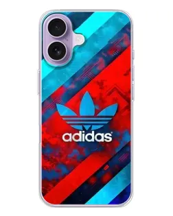 Чехол для iPhone 17 с картинкой «Абстракция Adidas» Чехол для iPhone 17 с картинкой «Абстракция Adidas»