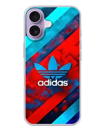Чехол для iPhone 17 с картинкой «Абстракция Adidas» Чехол для iPhone 17 с картинкой «Абстракция Adidas»