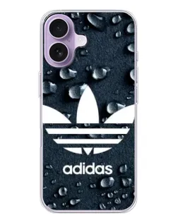 Чехол для iPhone 17 с картинкой «Adidas Trefoil Blue» Чехол для iPhone 17 с картинкой «Adidas Trefoil Blue»