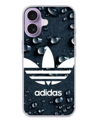 Чехол для iPhone 17 с картинкой «Adidas Trefoil Blue» Чехол для iPhone 17 с картинкой «Adidas Trefoil Blue»