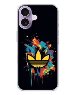Чехол для iPhone 17 с картинкой «Adidas Splash» Чехол для iPhone 17 с картинкой «Adidas Splash»