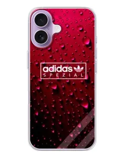 Чехол для iPhone 17 с картинкой «Adidas Gold Marble»