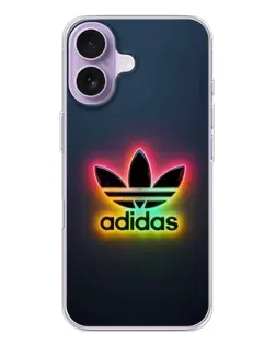 Чехол для iPhone 17 с картинкой «Неоновый Adidas»