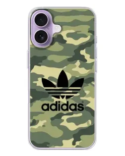 Чехол для iPhone 17 с картинкой «Милитари стиль Adidas»