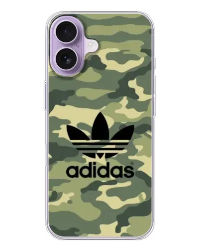 Чехол для iPhone 17 с картинкой «Милитари стиль Adidas» Чехол для iPhone 17 с картинкой «Милитари стиль Adidas»