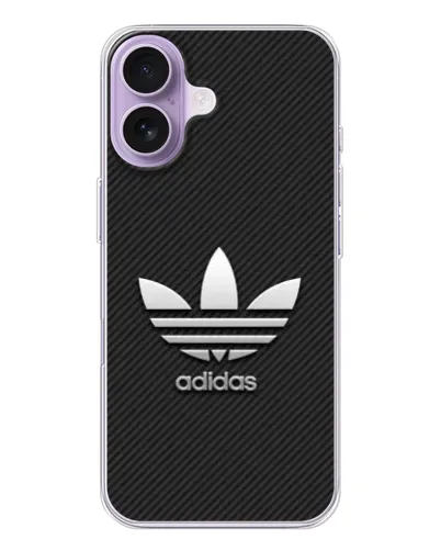 Чехол для iPhone 17 с картинкой «Adidas Карбоновая текстура» Чехол для iPhone 17 с картинкой «Adidas Карбоновая текстура»