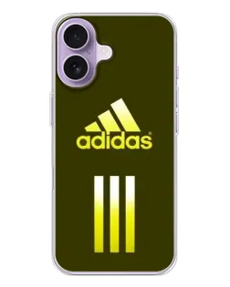 Чехол для iPhone 17 с картинкой «Оливковый градиент Adidas»