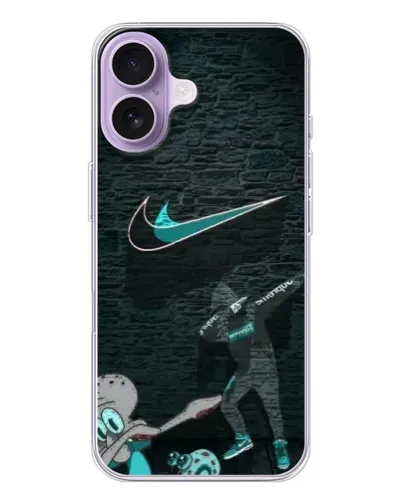 Чехол для iPhone 17 с картинкой «Спортивный арт Nike» Чехол для iPhone 17 с картинкой «Спортивный арт Nike»