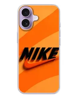 Чехол для iPhone 17 с картинкой «Оранжевый драйв Nike» Чехол для iPhone 17 с картинкой «Оранжевый драйв Nike»