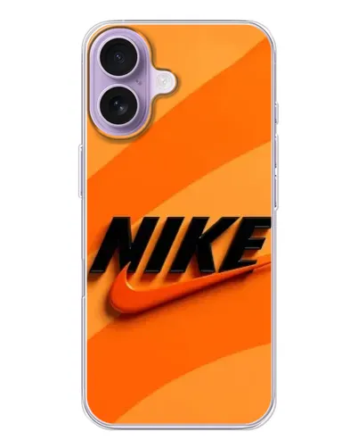Чехол для iPhone 17 с картинкой «Оранжевый драйв Nike» Чехол для iPhone 17 с картинкой «Оранжевый драйв Nike»