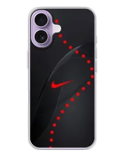 Чехол для iPhone 17 с картинкой «Абстрактный дизайн Nike»