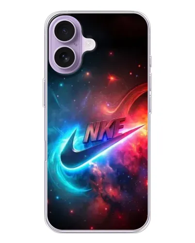 Чехол для iPhone 17 с картинкой «Огненный логотип Nike» Чехол для iPhone 17 с картинкой «Огненный логотип Nike»