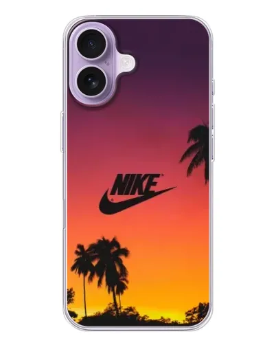 Чехол для iPhone 17 с картинкой «Nike на закате солнца» Чехол для iPhone 17 с картинкой «Nike на закате солнца»