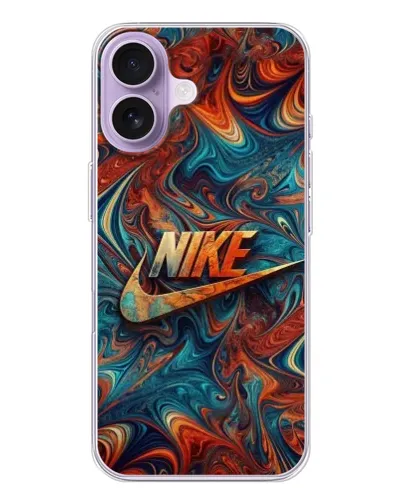 Чехол для iPhone 17 с картинкой «Nike в абстракции» Чехол для iPhone 17 с картинкой «Nike в абстракции»