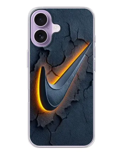 Чехол для iPhone 17 с картинкой «Объемный логотип Найк» Чехол для iPhone 17 с картинкой «Объемный логотип Найк»