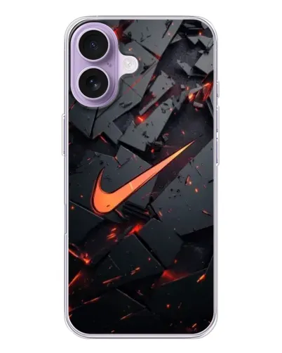 Чехол для iPhone 17 с картинкой «Nike — эффект разломов» Чехол для iPhone 17 с картинкой «Nike — эффект разломов»