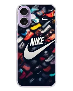 Чехол для iPhone 17 с картинкой «Коллекция кроссовок Nike»