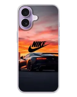Чехол для iPhone 17 с картинкой «Nike и суперкар»