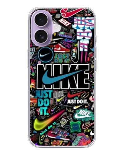 Чохол для iPhone 17 з картинкою «Яскравий колаж Nike» Чохол для iPhone 17 з картинкою «Яскравий колаж Nike»
