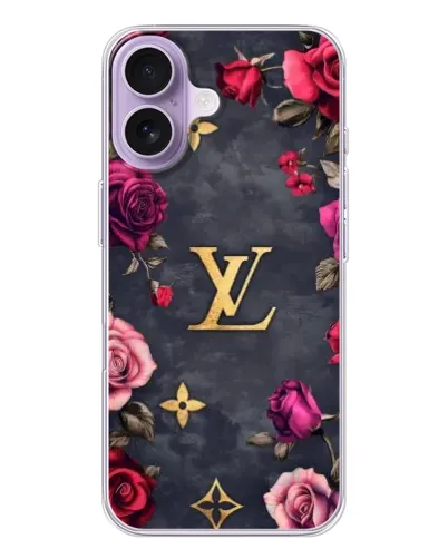 Чехол для iPhone 17 с картинкой «Цветочный Louis Vuitton» Чехол для iPhone 17 с картинкой «Цветочный Louis Vuitton»