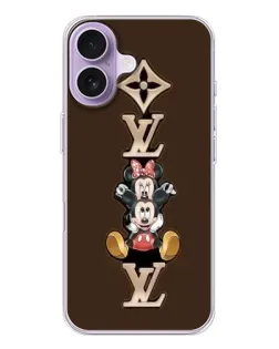 Чехол для iPhone 17 с картинкой «LV и Микки Маус»