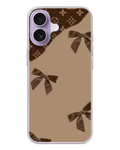 Чехол для iPhone 17 с картинкой «LV — кофейный атлас» Чехол для iPhone 17 с картинкой «LV — кофейный атлас»