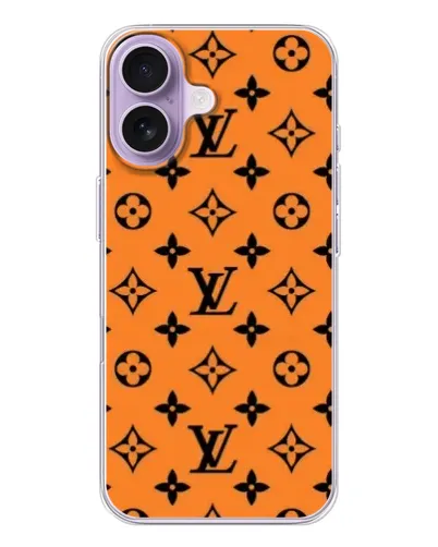 Чехол для iPhone 17 с картинкой «Оранжевый стиль LV» Чехол для iPhone 17 с картинкой «Оранжевый стиль LV»
