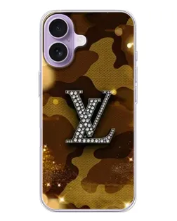 Чехол для iPhone 17 с картинкой «Камуфляжный Louis Vuitton»
