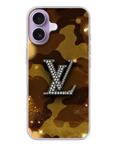 Чехол для iPhone 17 с картинкой «Камуфляжный Louis Vuitton» Чехол для iPhone 17 с картинкой «Камуфляжный Louis Vuitton»