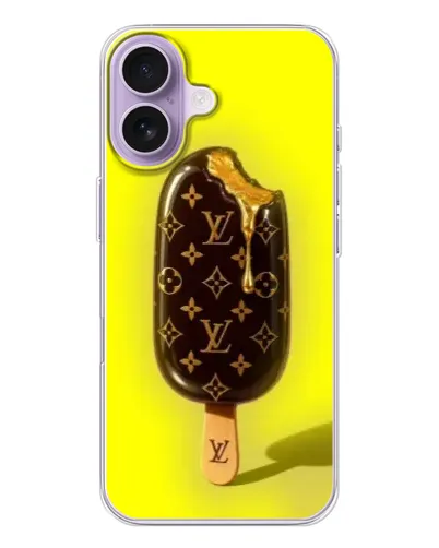 Чехол для iPhone 17 с картинкой «Мороженое от LV» Чехол для iPhone 17 с картинкой «Мороженое от LV»