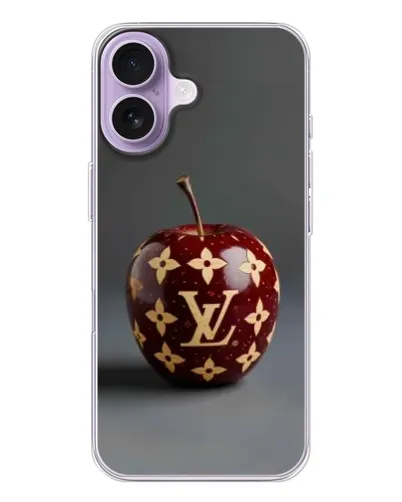 Чехол для iPhone 17 с картинкой «Красное яблоко LV» Чехол для iPhone 17 с картинкой «Красное яблоко LV»