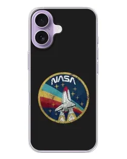 Чехол для iPhone 17 с картинкой «NASA — эмблема миссии» Чехол для iPhone 17 с картинкой «NASA — эмблема миссии»