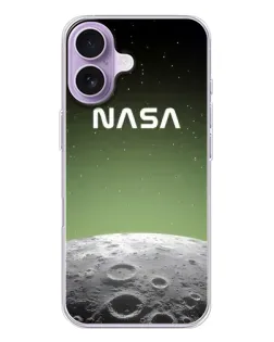 Чехол для iPhone 17 с картинкой «NASA — лунный градиент»