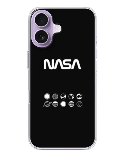 Чехол для iPhone 17 с картинкой «NASA — технический принт» Чехол для iPhone 17 с картинкой «NASA — технический принт»